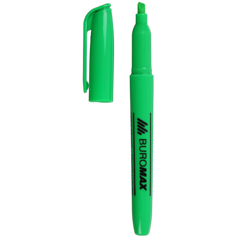 Маркер BUROMAX Jobmax текстовий (BM.8903-04), зелений